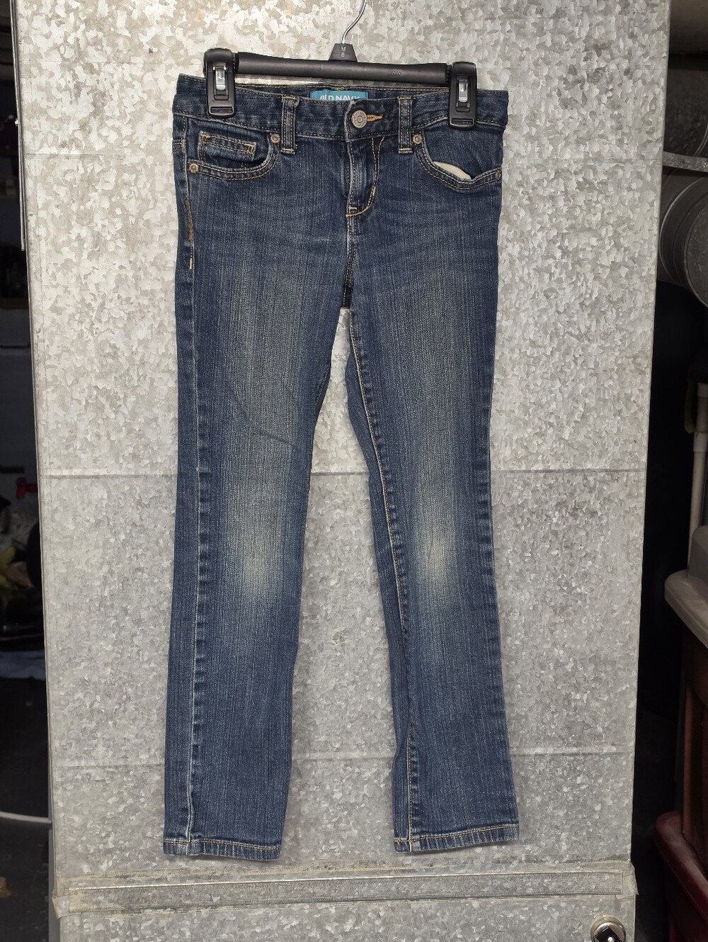 Old Navy Denim Skinny Jeans Girls Size 7 - 2014